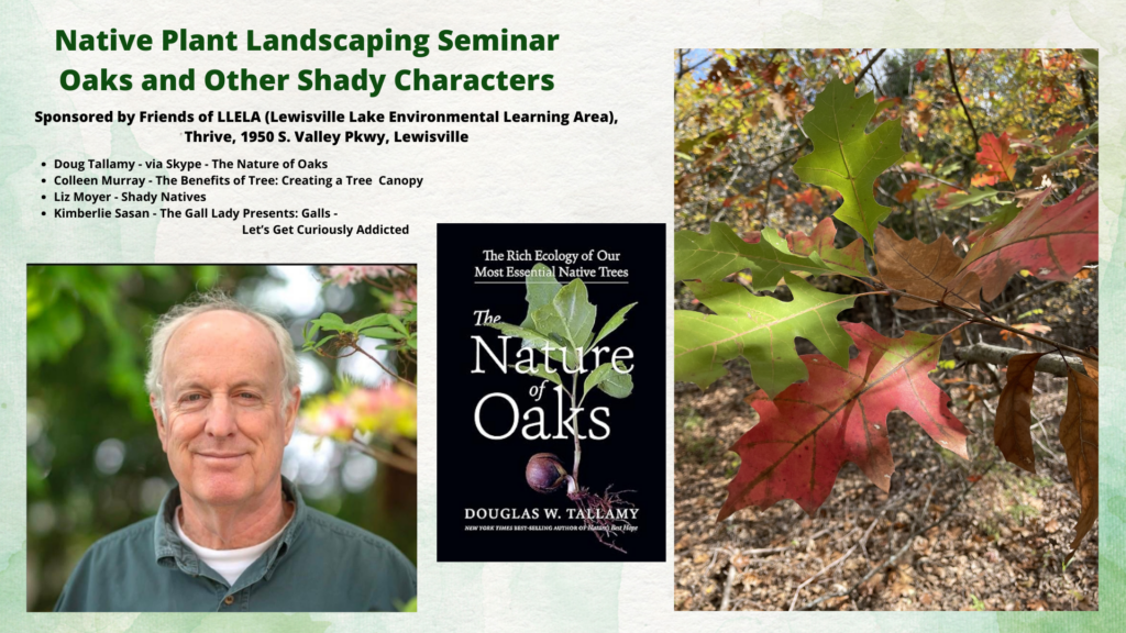 Native Plant Landscaping Seminar – Oaks and Other Shady Characters ...